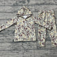 Boys Kids Hoodie Zipper Pullover Pockets Pants Clothes Camo Print Set RTS