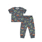 Promotion Baby Boy Truck Pants Outfit Pajamas