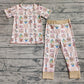 Baby Boy Short Sleeves Cartoon Toy Shirt Pants Pajamas Set