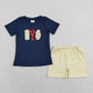 Sibling Baby Boys Crayfishes Short Sleeve Tops Shorts Clothing Sets