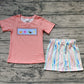 Baby Boy Short Sleeves Sea Animals Shirt Shorts Set RTS
