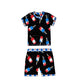 Baby Boy Short Sleeves Popsicles Shirt Shorts July 4th Set RTS
