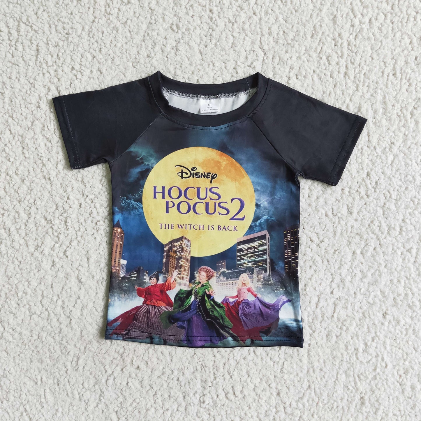 Baby Toddler Kids Short Sleeves Halloween Shirt Clothes RTS