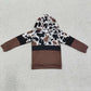 Baby Kids Toddler Western Sibling Long Sleeves Hoodie Shirt