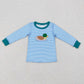 Sibling Boys Kids Long Sleeves Embroidery Ducks Dogs Deer Hunting Shirt Tops