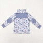 Baby Boy Long Sleeves Camo Shirt Sibling Hunting Zipper Pullover Tops