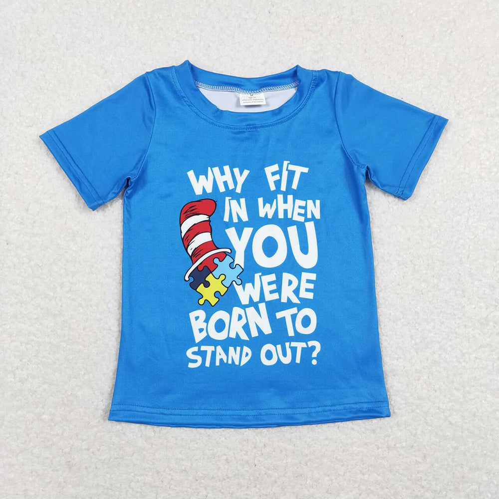 Baby Boy Short Sleeves Dr Reading Sibling Tee Shirt Tops