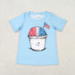 Sibling Baby Boys Girls Short Sleeves 4th of July Shirts Tops Clothes