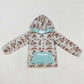 Sibling Baby Boys Adult Woman Long Sleeves Camo Zipper Hoodie Pockets Hunting Pullovers Shorts RTS