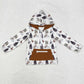 Sibling Kids Boys Long Sleeves Camo Pockets Zipper Hoodie Pullovers Shirts Tops RTS
