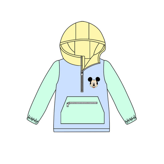 Pre-order Baby Boy Mouse Hoodie Pullover Shirt