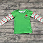 Baby Boy Long Sleeves Christmas Green Face Shirt