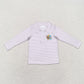 Baby Kids Toddler Long Sleeves Embroidery Sibling Zipper Pullover Shirt Tops
