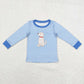 Sibling Boys Kids Long Sleeves Embroidery Ducks Dogs Deer Hunting Shirt Tops