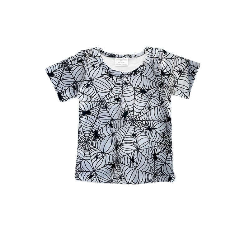 Pre-order Baby Boy Halloween Spider Shirt Tops