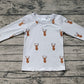 Baby Boy Long Sleeves Deer Hunting Shirt Tops