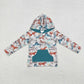 Sibling Boys Kids Long Sleeves Ducks Dogs Camo Pockets Hoodies Pullovers Shirts
