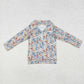 Baby Boy Long Sleeves Camo Pocket Zipper Pullover Sibling Shirt Tops