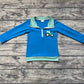 Baby Boy Long Sleeves Embroidery Tractor Zipper Pullover Shirt