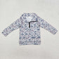 Sibling Baby Boys Kids Long Sleeves Pockets Zipper Pullovers Southern Camo Shirts RTS