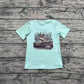 Baby Boy Short Sleeves Duck Hunting Green Shirt Tops