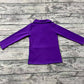 Baby Boy Long Sleeves Mardi Gras Purple Yellow Green Zipper Tee Shirt Tops