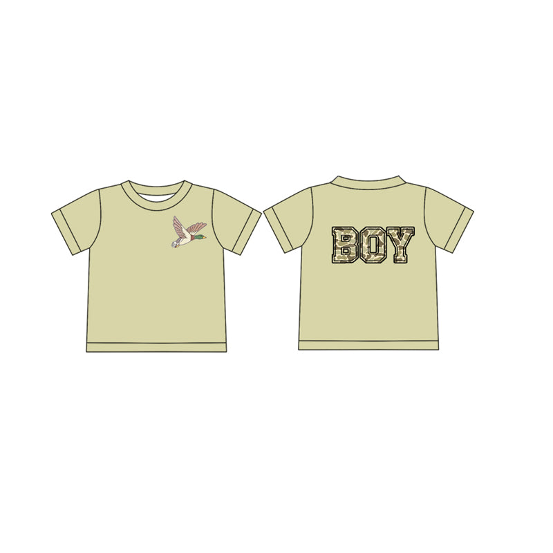 Preorder Baby Boy Short Sleeves Duck Camo Tee Shirt Tops