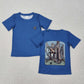 Colors (1-8) Baby Boy Short Sleeves Dog Deer Ducks Sibling Hunting Shirt Tops