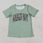 Baby Kids Toddler Short Sleeves Camo Mama's Boy Tee Shirt Sibling Tops RTS