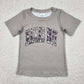 Baby Kids Toddler Short Sleeves Mama's Boy Camo Sibling Shirt Tops RTS