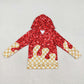 Sibling Boys Girls Red Sprinkles Drips Hoodie Shirt Jogger Pants Dress RTS