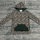 Adult Men Ducks Brown Camo Southern Hunting Hoodie Pocket Shirt Tops RTS