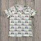 Baby Boys Short Sleeves Buttons Golf Shirt Tops RTS