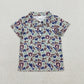 Sibling Baby Boys Kids Short Sleeves Camo Print Team Buttons Shirts Tops RTS