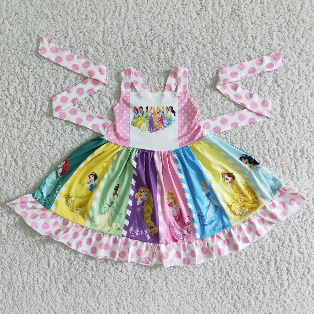 Promotion C0-23 Baby Girl Princess Twirl Dress