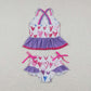 S0163 Baby Girl Love Heart One Piece Summer Swimsuit