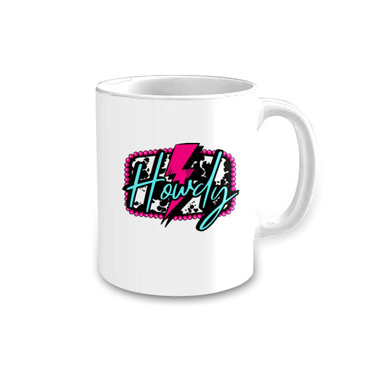 ( No moq ) Preorder Ceramic Mug Western Howdy Cup Free Sipping