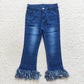 Sibling Baby Boys Girls Denim Pants Jeans Clothes RTS