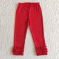 Baby Girl Sibling Cotton Icing Ruffle Legging Pants