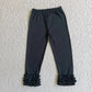 Baby Girl Sibling Cotton Icing Ruffle Legging Pants