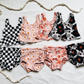 Moq 3 Pre-order GBO0322  Baby Girl Sleeveless Floral Tops Bummies Shorts Summer Set