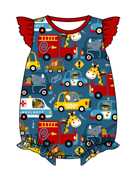 Baby Boy Girl Animals Sibling Matching Dress Romper Clothes Set ( Moq 5 Each style )