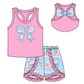 Baby Girl Toddler Bows Sibling Matching Clothes Set ( Moq 5 Each Design )