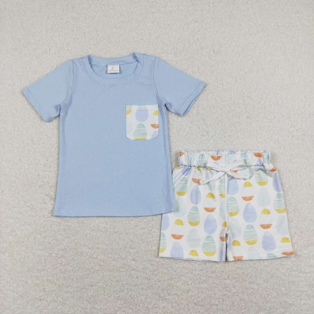 Baby Boy Girl Easter Eggs Sibling Romper Dress Clothes Set