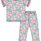 Baby Girl Flower Bows Sibling Matching Dress Romper Pink Clothes Set ( Moq 5 Each style )