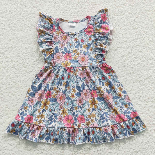 GSD0363 Baby Girl Summer Floral Dress