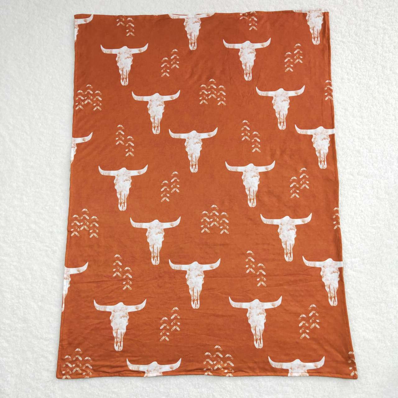 BL0070 Baby Kids Western Cow Blanket