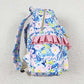 Baby Girl Floral Blue Backpack Bag