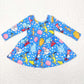 Baby Girl Kids Dr Reading Sibling Twirl Dress Clothes