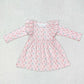 Baby Girl Christmas Pink Dance Soldier Dress